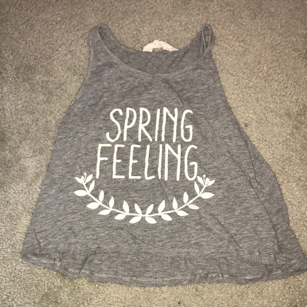 Spring feeling h&m tank
